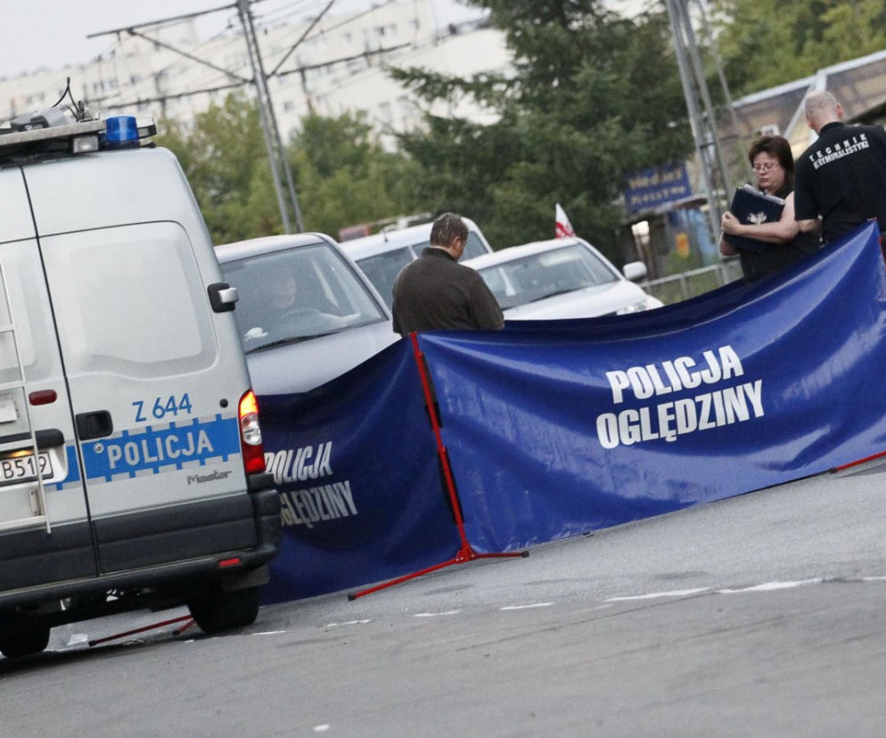 policja, śmiertelny wypadek, oględziny