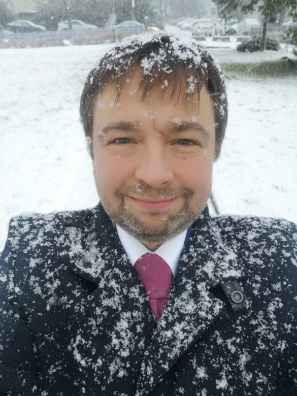 Kawa na chodniku na Ursynowie!