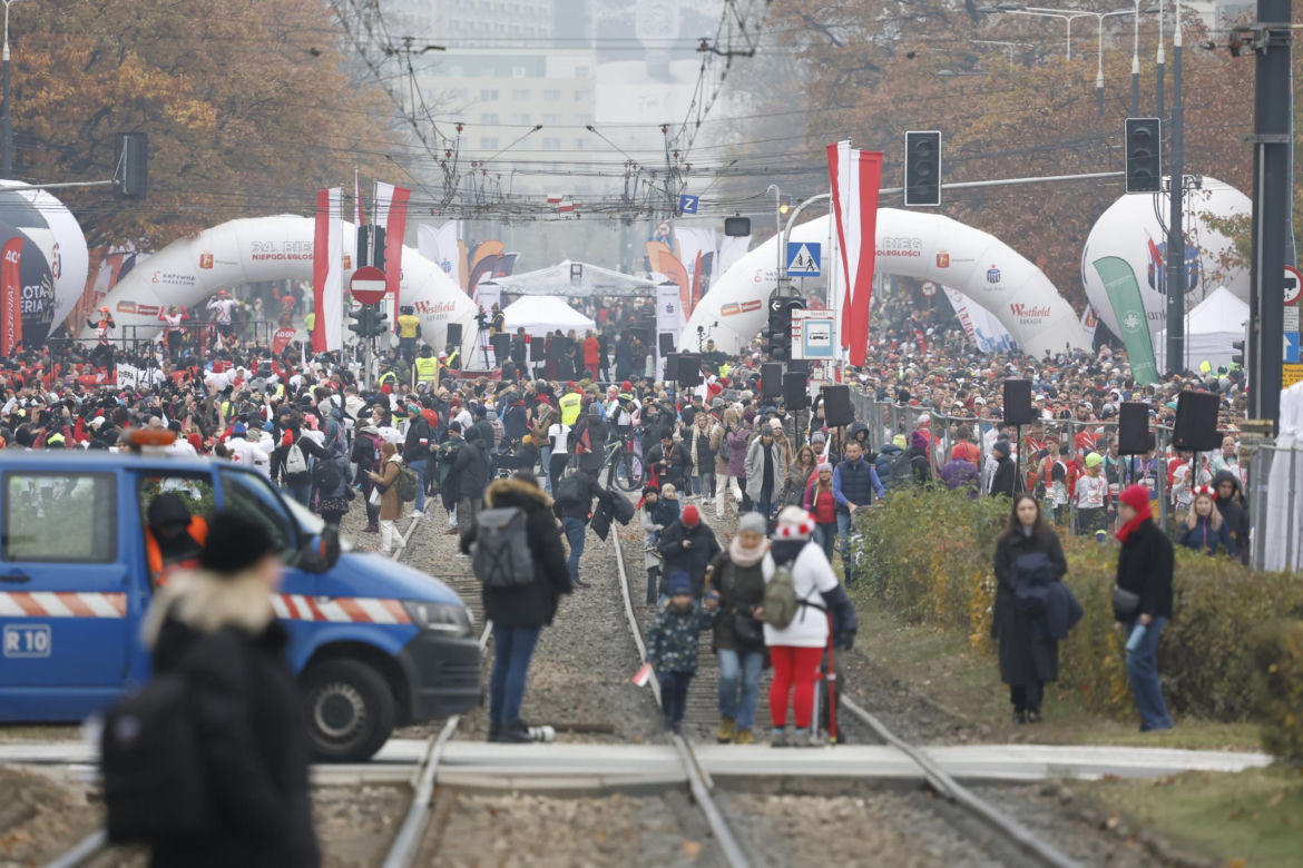 Bieg Niepodległości 2024. Było biało-czerwono