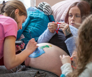 Belly Painting, czyli malowanie brzuszków