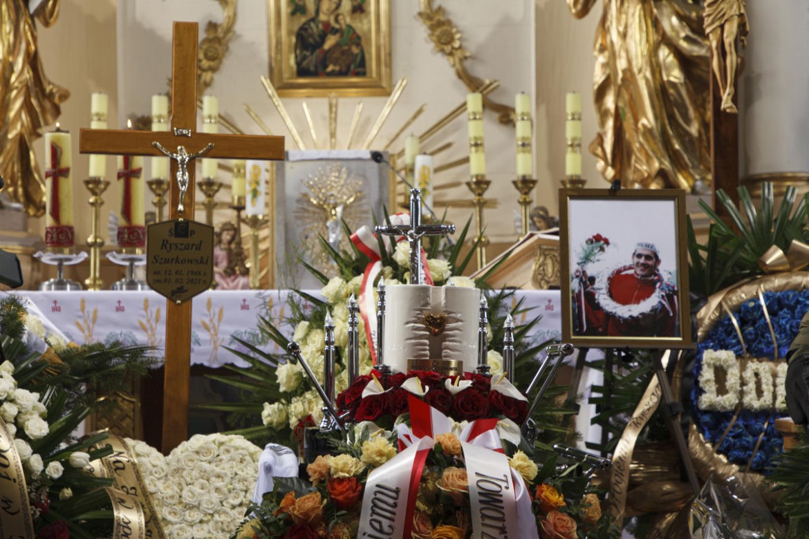 Pogrzeb Ryszarda Szurkowskiego - tak pożegnano mistrza