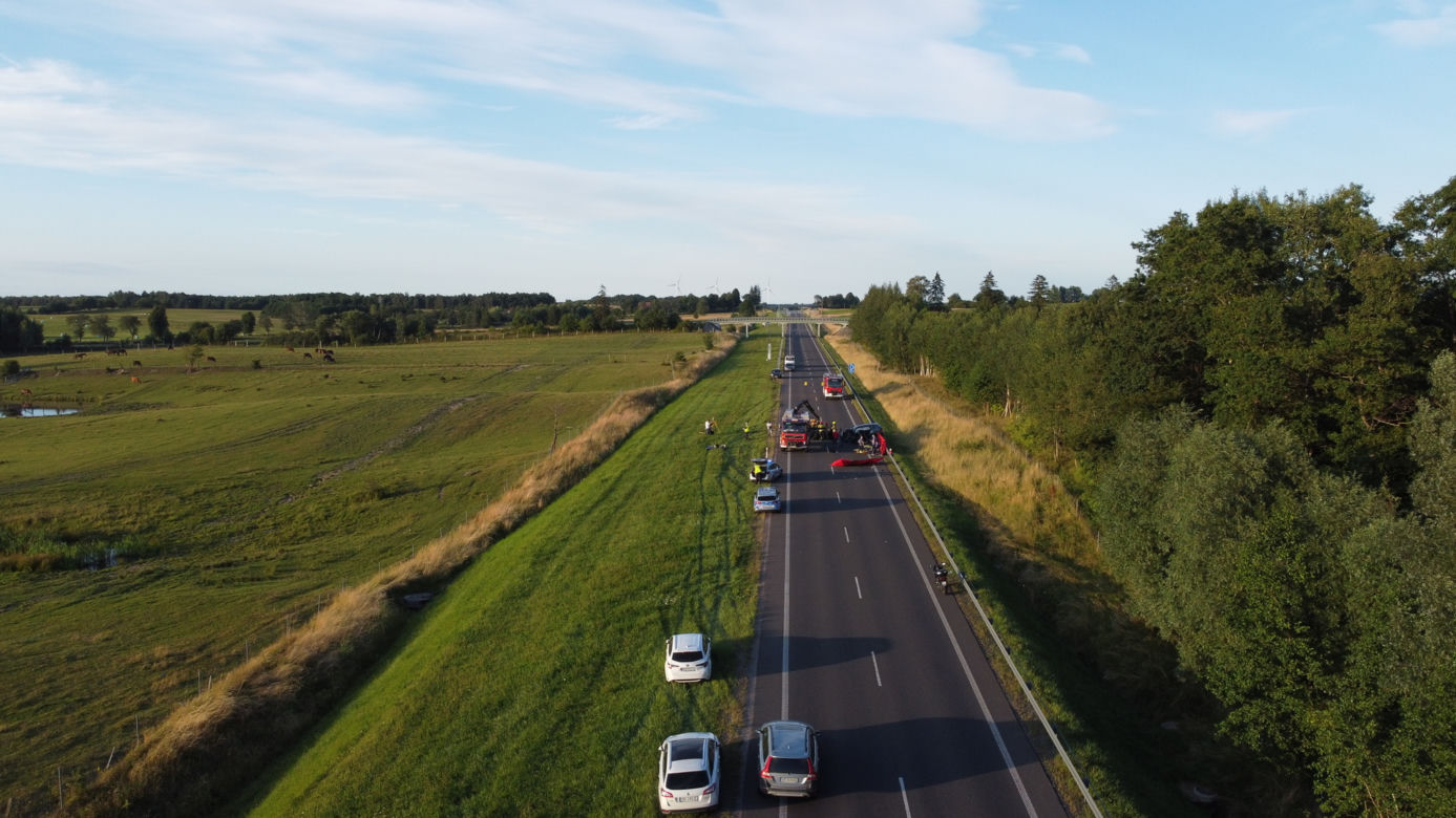 Drogowy koszmar koło Elbląga. Nie żyją cztery osoby, w tym 4-letnie dziecko