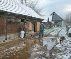 Rolnicy. Podlasie. Zima w Plutyczach