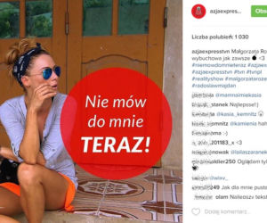 Małgorzata Rozenek w Azja Express - cytaty