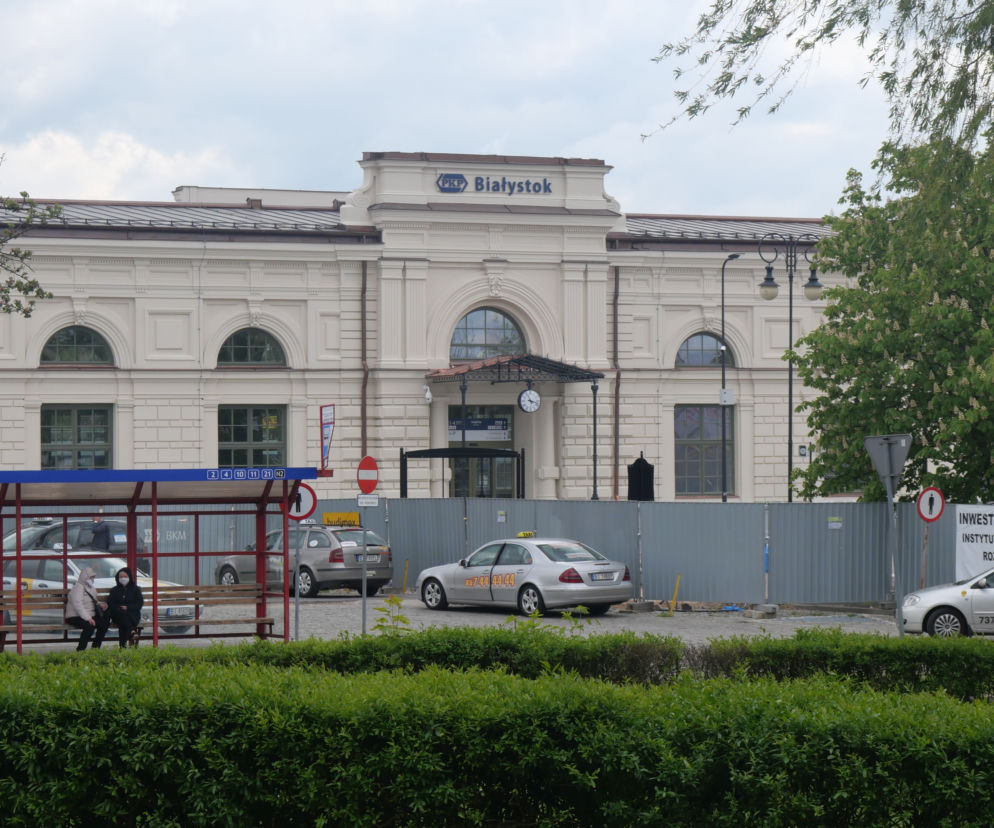 Dworzec PKP w Białymstoku już cieszy oko! Inwestycja kosztowała ponad 36 milionów złotych