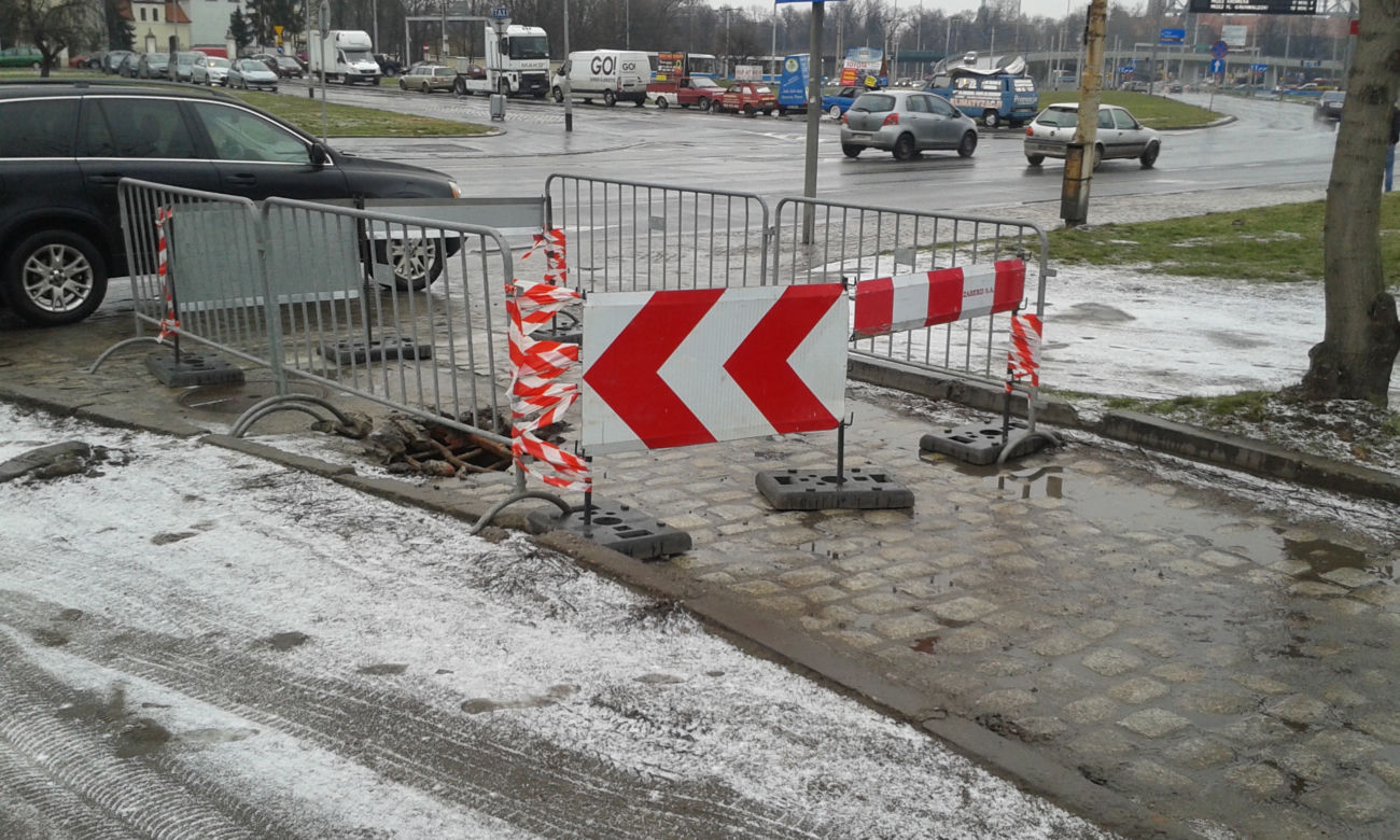 Dziura przy placu Wróblewskiego