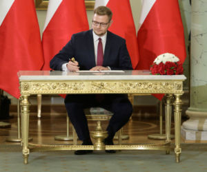Minister Michał Woś