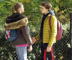 Barwy szczęścia odc. 2029. Zuzia (Anna Adamus), Filip Lisicki (Kuba Dyniewicz)