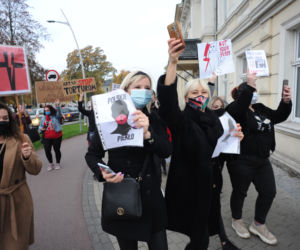 Koszalin: Protest kobiet na ulicach miasta