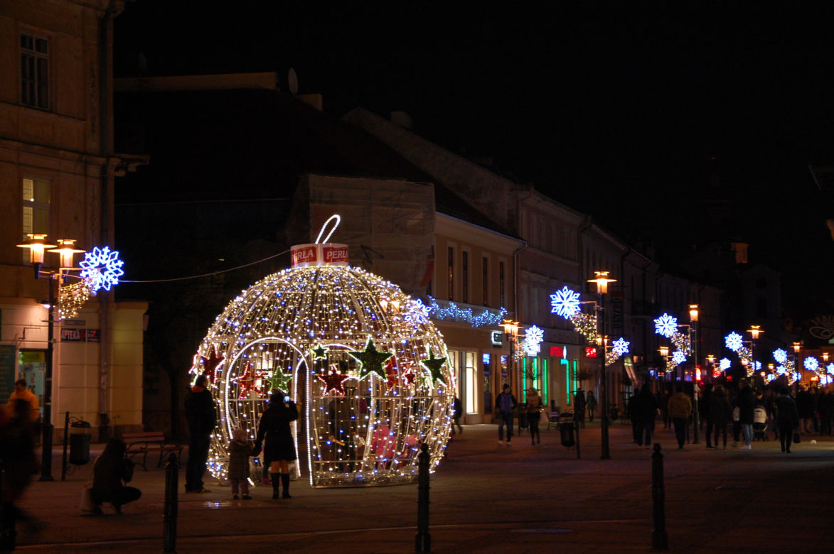 Iluminacje Bożonarodzeniowe Lublin 2015