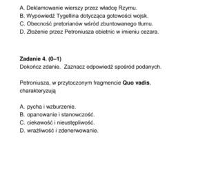 Egzamin ósmoklasisty 2020 - arkusz egzaminacyjny z jęz. polskiego