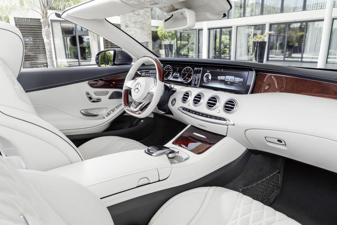 Mercedes klasy S Cabrio