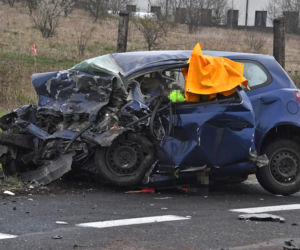 Koszmarny wypadek na DK3 pod Wolinem. Nie żyje młody mężczyzna