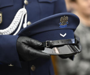 Młody policjant zginął w potwornym wypadku. Pogrzeb Kacpra Mierzejewskiego