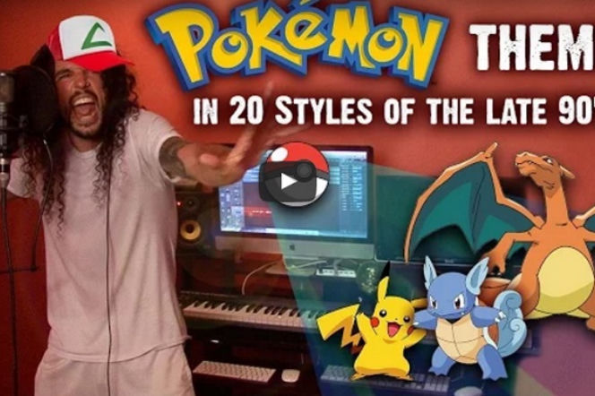 Pokemon Go: piosenka w różnych stylach. Anthony Vincent daje czadu!