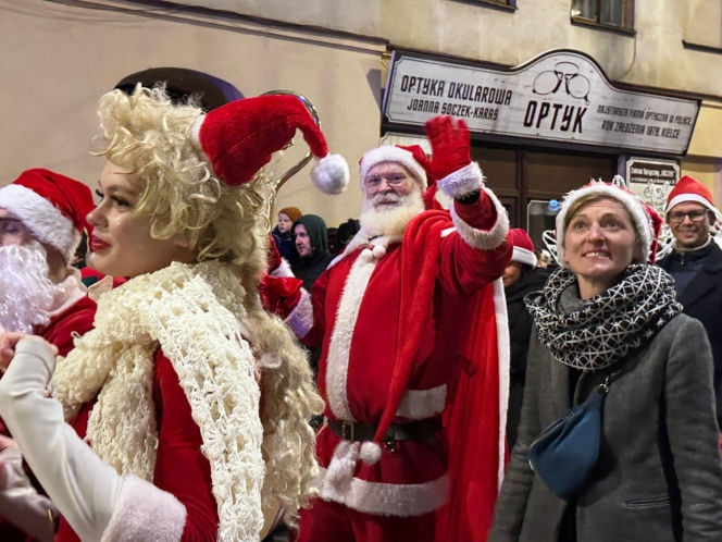 Orszak Świętego Mikołaja rozpoczął Magiczny Grudzień w Kielcach!