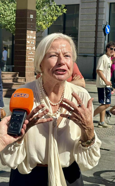 Łódź doceniła Bożenę Dykiel. Aktorka odsłoniła swoją gwiazdę na słynnej Alei Gwiazd [GALERIA] 