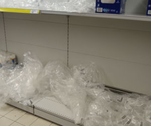 Ogromna PANIKA w sklepach. Znikają wszystkie produkty