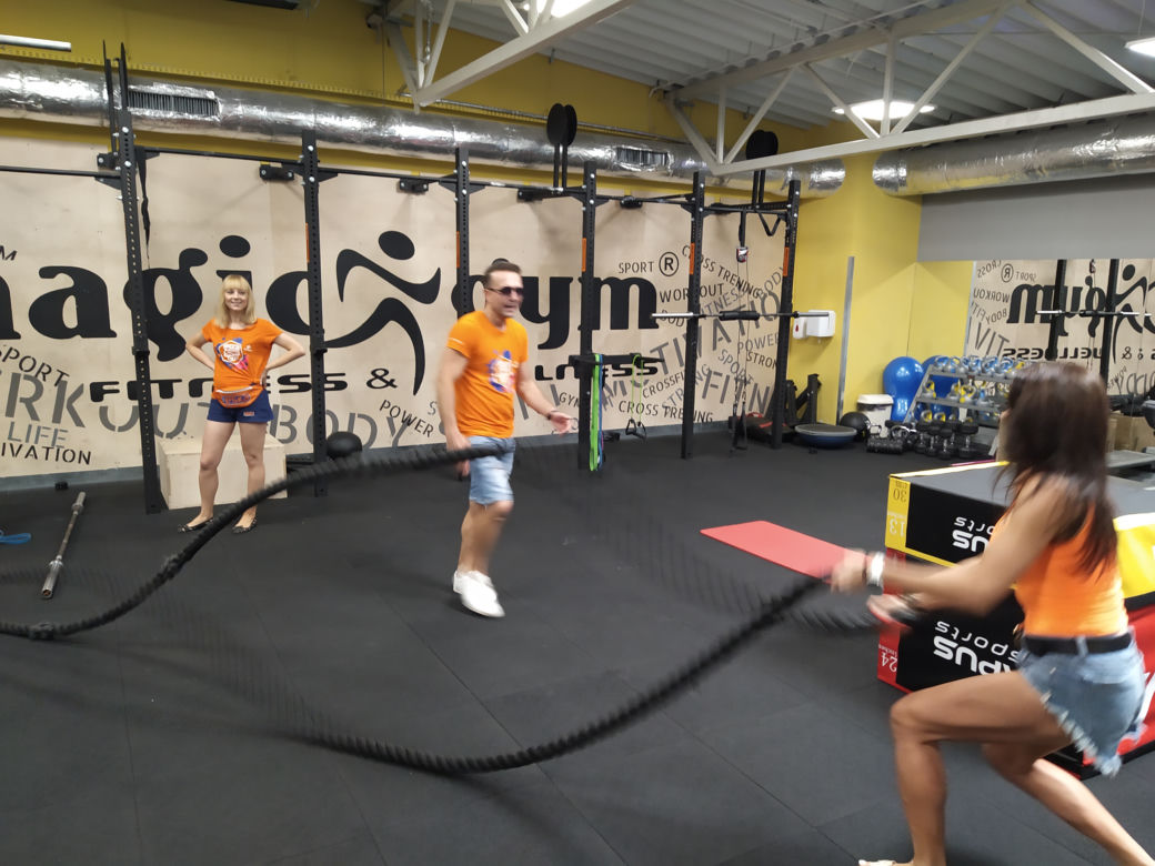 Eska Summer City w siłowni Magic Gym Fitness&Wellness