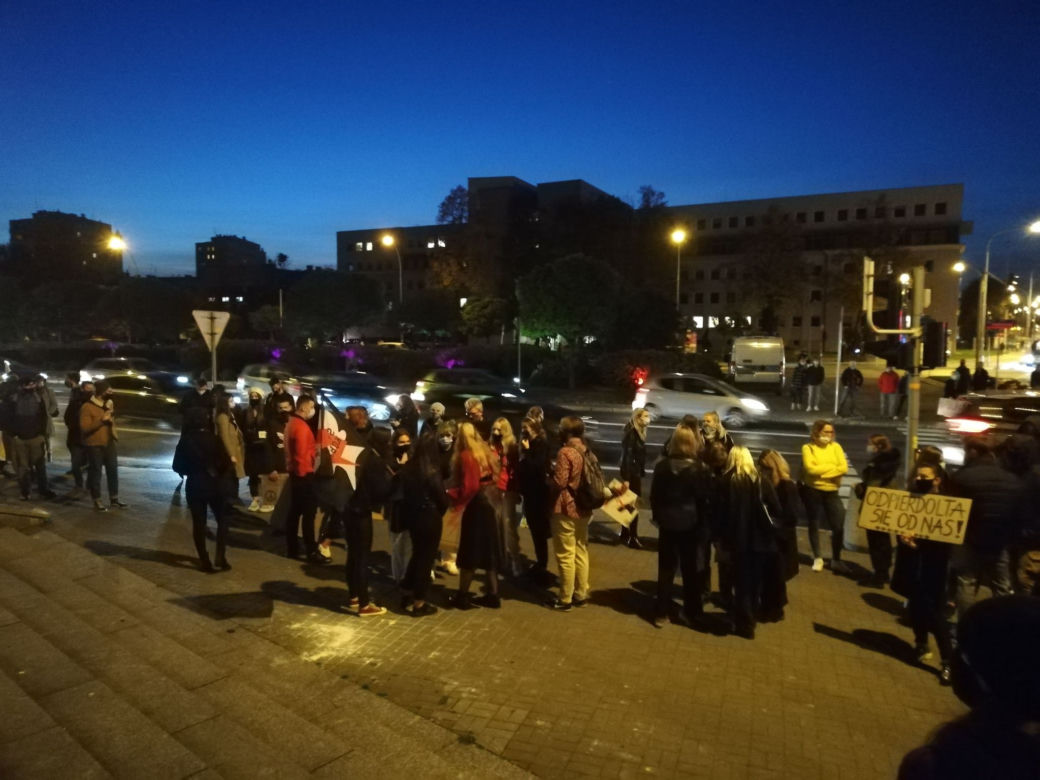 Protest kobiet w Rzeszowie 27 października