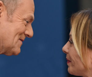 Donald Tusk spotkał się z Giorgią Meloni