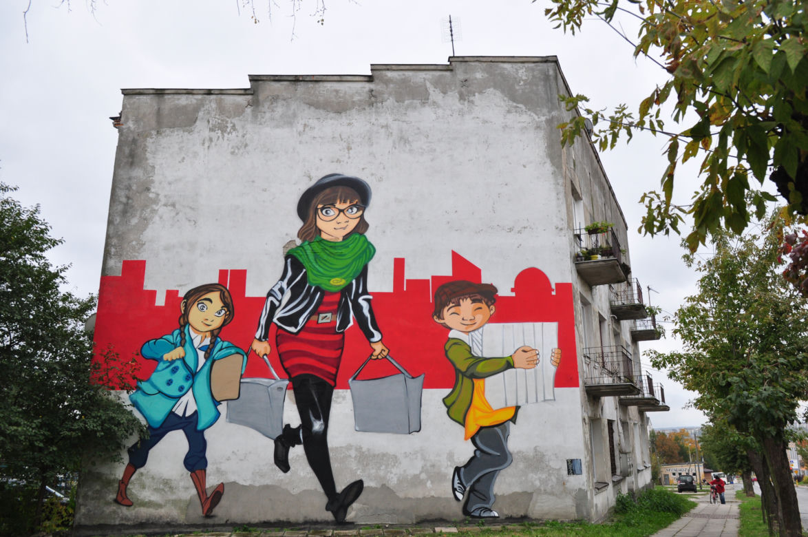 Murale w Starachowicach