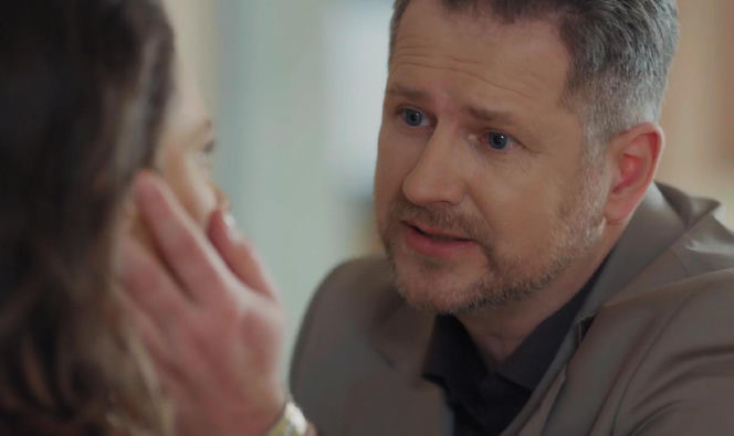 M jak miłość odc. 1925. Igor Jabłoński (Marcin Piętowski), Paulina Lipska (Maria Wieczorek)