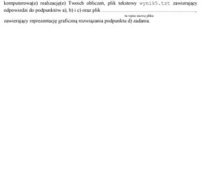 Matura 2012 - informatyka, poziom rozszerzony