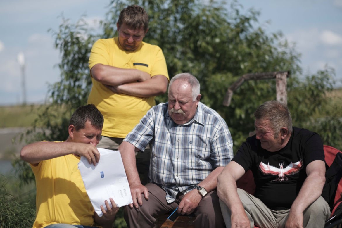 Rolnicy. Podlasie. Urodziny Gienka nad Zalewem Siemianówka