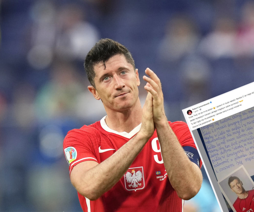 Lewandowski dostał list od fana