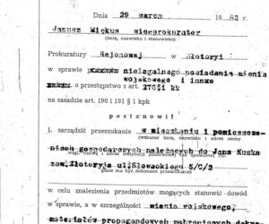 Zbuntowany sierżant Kusek