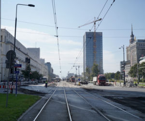 Rozkopali skrzyżowanie w centrum Warszawy