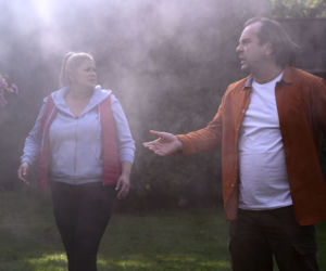 Barwy szczęścia odc. 2383. Aldona (Elżbieta Romanowska), Borys (Jakub Wieczorek)