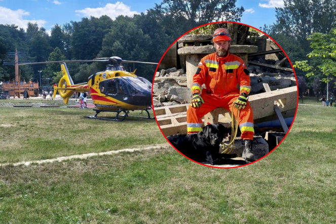 Pszczoła użądliła pięciolatka w podniebienie. Śmigłowiec LPR lądował nad jeziorem