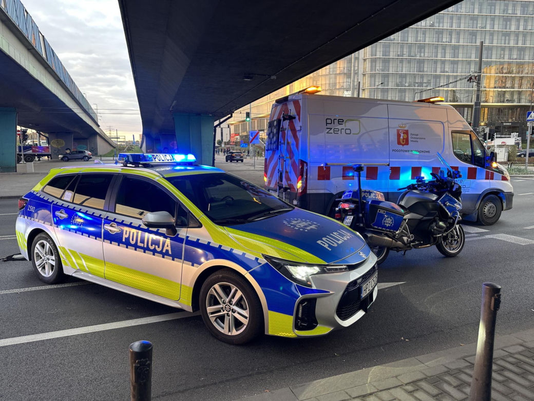 Potrącił pieszego i uciekł. W akcji śmigłowiec LPR, policja szuka sprawcy