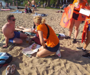 ESKA Summer City na plaży na Strzeszynie