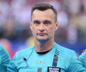 Karol Nawrocki i ceremonia po finale Pucharu Polski