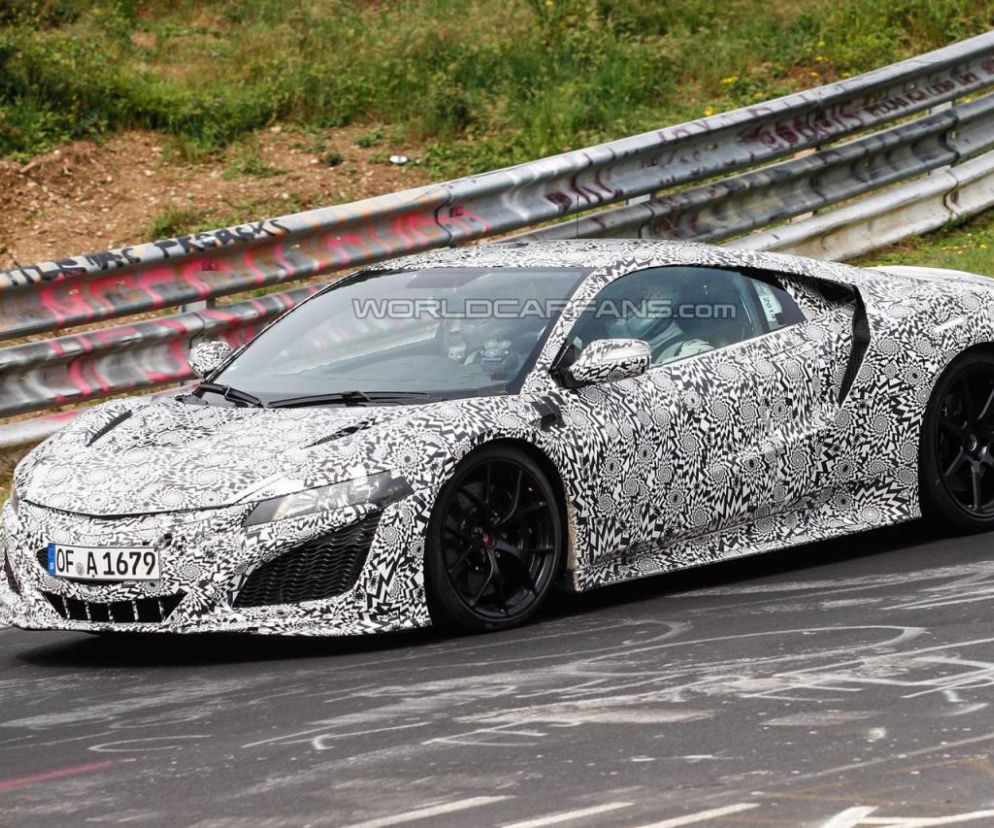 Honda NSX - zdjęcia szpiegowskie