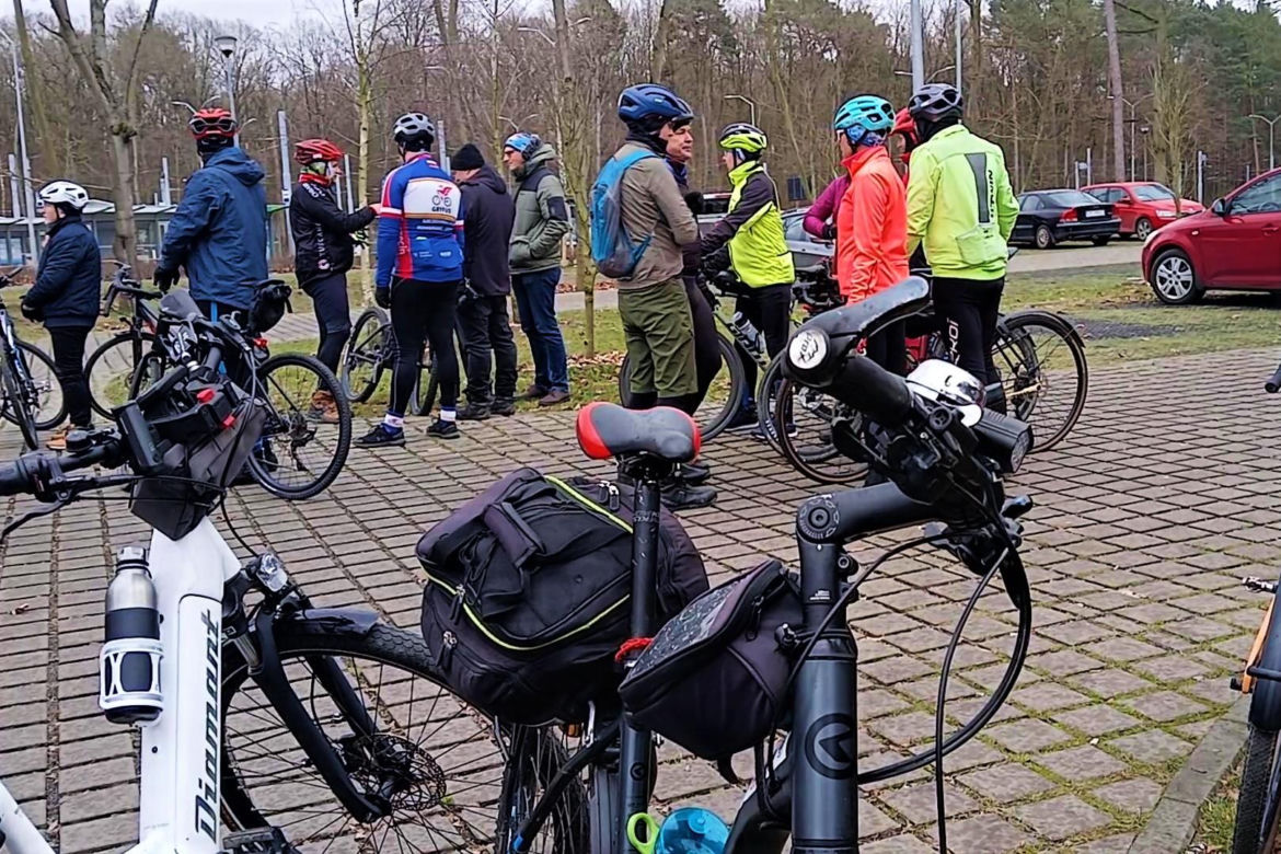 Szczecińscy rowerzyści powitali 2025 rok