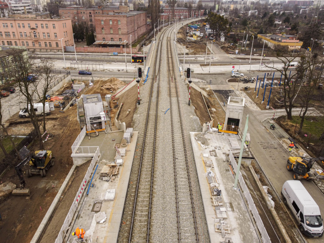 Przystanek Wrocław Szczepin ma być gotowy jeszcze przed wakacjami