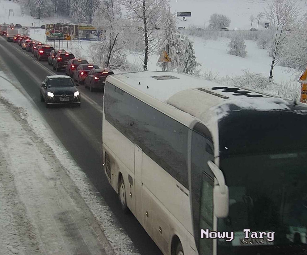 Gigantyczne korki na Zakopiance. Cała Polska jedzie w Tatry?