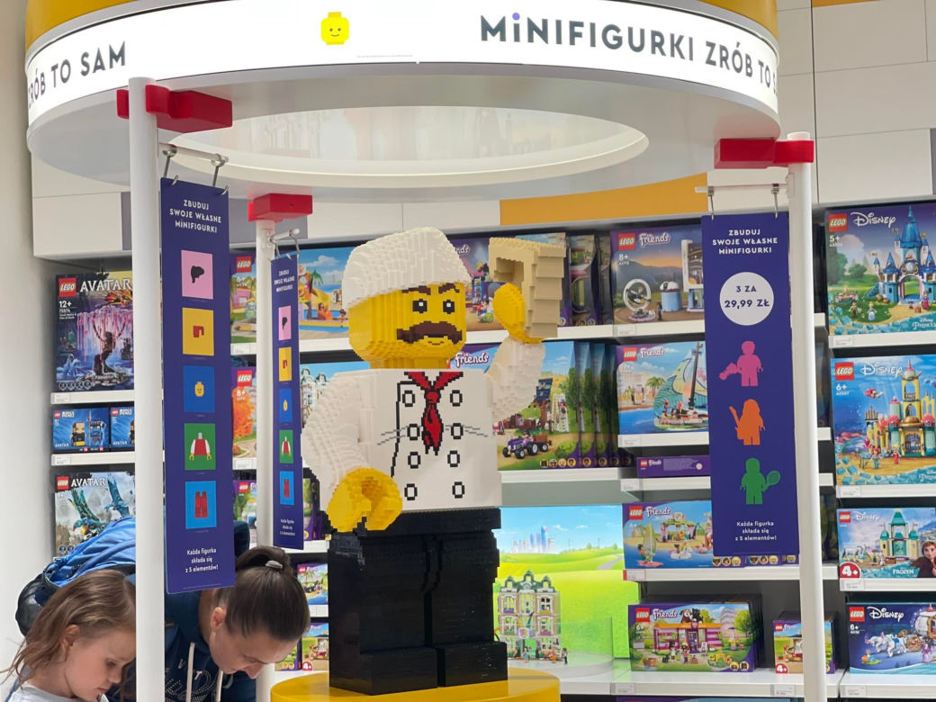 Łódź. Sklep Lego w Manufakturze