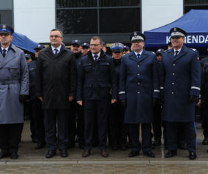 Otwarcie nowej komendy policji w Białogardzie