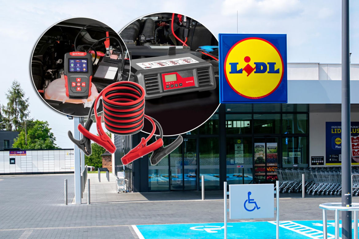 Auto na zimę z Lidlem
