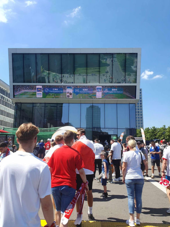Tak bawili się kibice przed meczem Polska - Francja w Dortmundzie