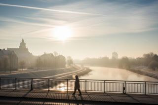 Zimny poranek w Radomiu 05.03.2026. Czy dzień zaskoczy ciepłem?
