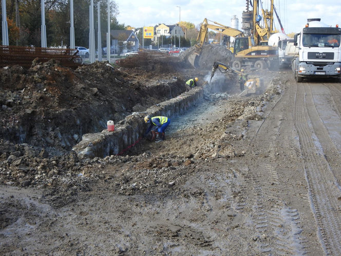 Przebudowa DK94 w Olkuszu - stan na listopad 2025 r.