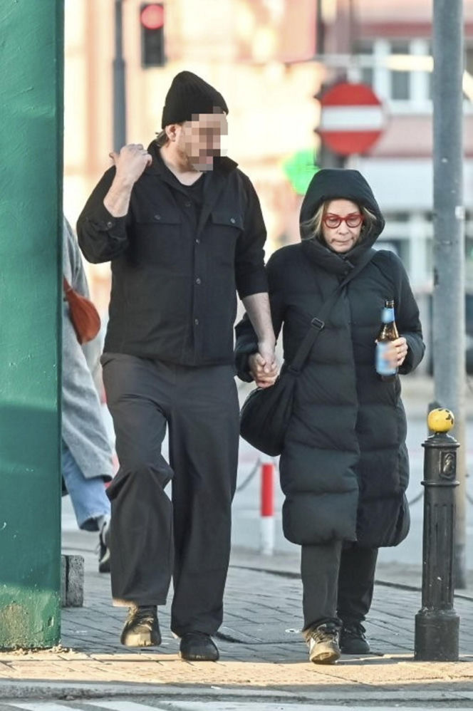 Małgorzata Potocka na randce przyjacielem