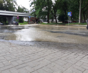 Awaria wodociągowa na ul. Sowińskiego 