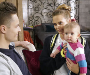 Barwy szczęścia, odc. 2268: Józek (Patryk Pniewski), Julita (Katarzyna Sawczuk), Julka (Julka Staniszewska)